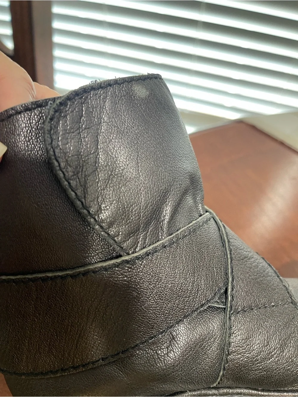 Fly London Rada Wedge Boot  Ankle Bootie Leather